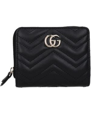 Gucci Wallet Leather - Black