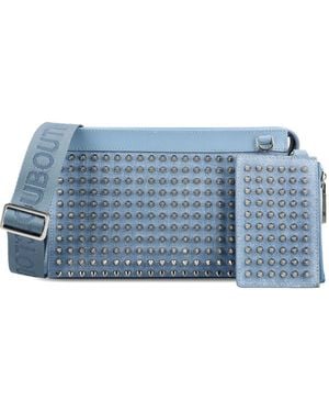 Christian Louboutin Funky Leather Crossbody Bag - Blue