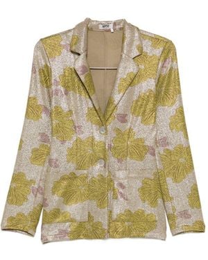 Siyu Chaqueta de botonadura simple Rosella de - Verde