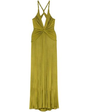 Tom Ford Kleid Mit Knotendetail - Grün