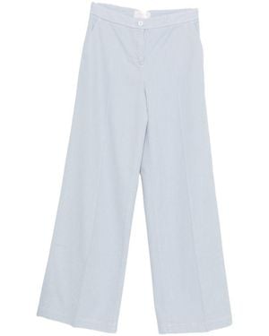 Via Masini 80 Pants Cotton - White