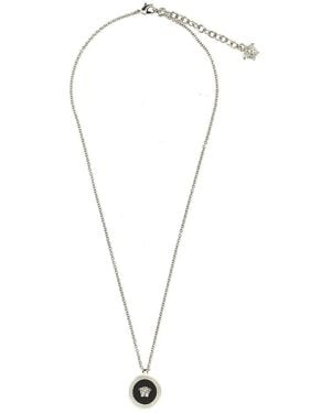 Versace Medusa 100% Brass Necklace For - White