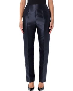 Alberta Ferretti Alberta Ferretti Silk Organza Trousers - Blue