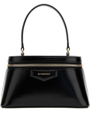 Givenchy Leather Antigona Handbag - Black