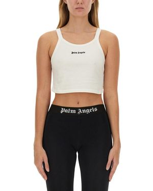 Palm Angels Tank Top - Blue