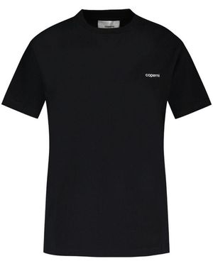 Coperni Boxy T-Shirt - Schwarz