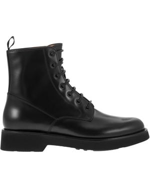 Church's Nanalah L Semi Gloss Calfskin -Knöchelstiefel der Kirche - Schwarz