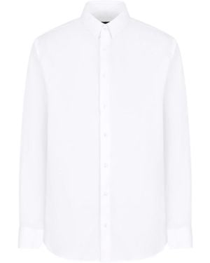 Giorgio Armani Cotton Shirt - White