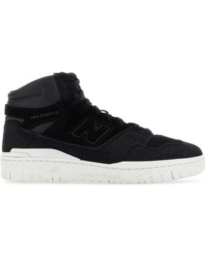 Junya Watanabe Suede X New Balance Bb650 Trainers - Black