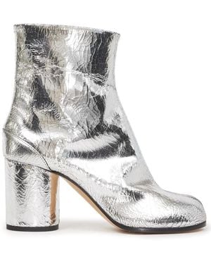 Maison Margiela Tabi 80mm Ankle Boots - White
