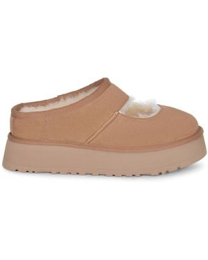 UGG 'Bea Mary Jane' Slippers Made Of Suede - Brown