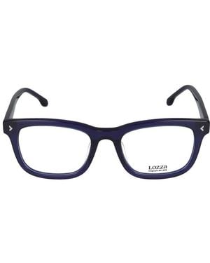 Lozza Sunglasses Vl4275 0 Agq Blu Trasparente Lucido /19/145 - Black