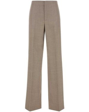 Moschino Cappuccino Wool Pant - Natural