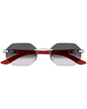 Cartier Dekor C Allongé de CT0439S -005 - Schwarz