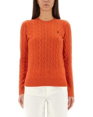 Polo Ralph Lauren Cable-Knit - Orange