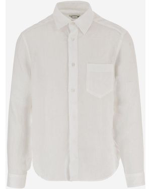 Jacob Cohen Linen Shirt - White