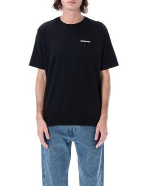 Patagonia P-6 Logo Responsibili-Tee - Black