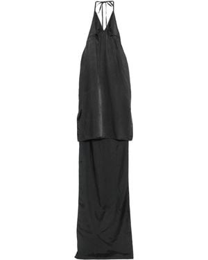 FEDERICO CINA Slip Dress - Black