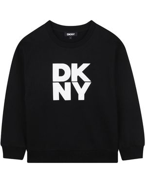 DKNY Sweatshirt With Logo - Black