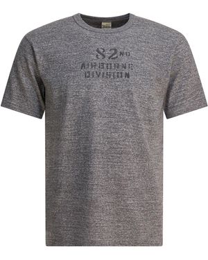 Buzz Rickson's 82Nd Airborne Division T-Shirts - Gray