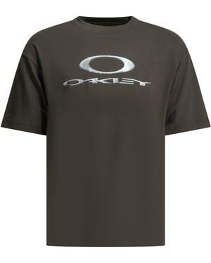 Oakley "New Retro Tee X Metal 3.0" Crew Neck T Shirt - Black