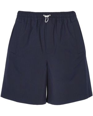 Gucci Blaue Baumwoll-Bermuda