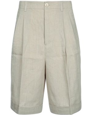 Jacquemus Solid Shorts - Grey