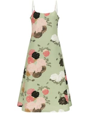 BERNADETTE 'Nicole' Kleid - Grün