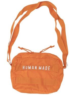 Human Made Lightweight Foldable Bag Crossbody Bags - Orange