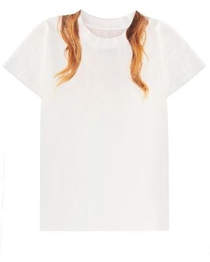 MM6 by Maison Margiela Crew-Neck T-Shirt - White