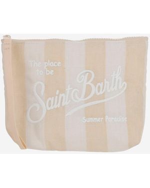 Mc2 Saint Barth Stoffkupplung mit Logo - Weiß