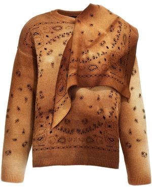 Alanui 'Hues Of The Desert' Sweater - Braun
