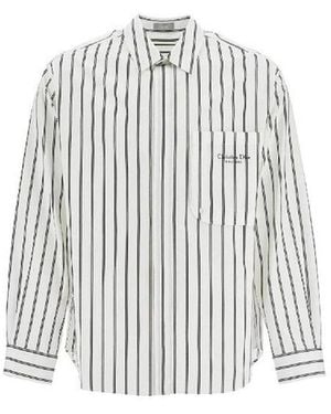 Dior Cotton Striped Shirt - White
