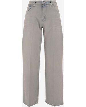 Haikure Baumwolljeans - Grau