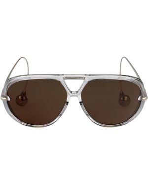 Bottega Veneta Sunglasses - Brown