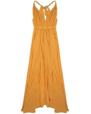 120% Lino Effortless Mini Dress For - Natural
