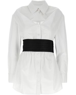 Alexander Wang Hemdkleid - Weiß