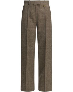 Burberry "Rozalyn" Tailored Trousers - Grey