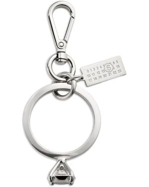 MM6 by Maison Margiela Diamond Charm - White