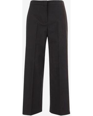 QL2 Donna Stretch Cotton Pants - Black