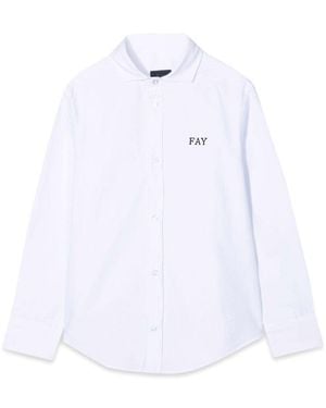 Fay Fabric Shirts - White