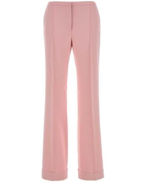 Alberta Ferretti Crepe Pant - Pink
