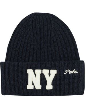 Polo Ralph Lauren Wool Beanie - Blue