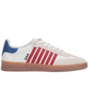 DSquared² Schnür-Low-Top-Sneaker - Pink