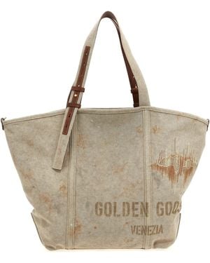 Golden Goose '24 .7 'Einkaufstasche - Mettallic
