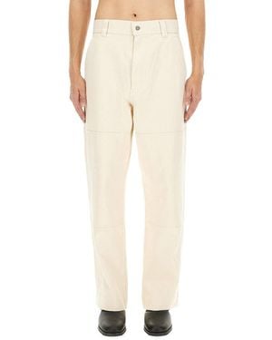 Margaret Howell Tool Pocket Pant - Natural