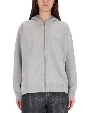 Ganni Teddy Sweatshirt - Gray