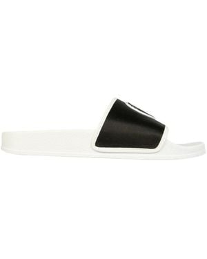 Giuseppe Zanotti Color Block Slides - Black