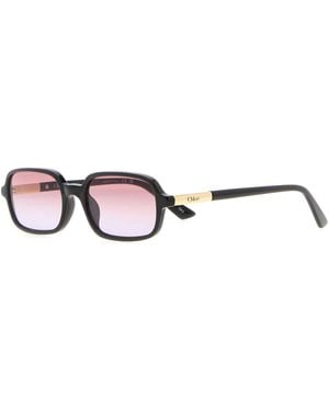 Chloé Rectangular Sunglasses - White