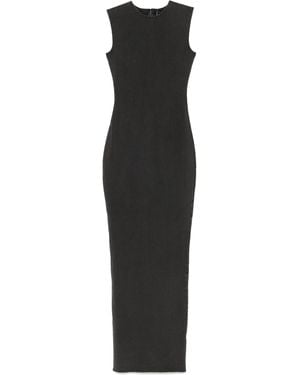 Entire studios Sleeveless Maxi Cotton Spandex Washed - Black